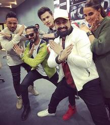 'Roadies' gang-leader Nikhil Chinapa posing with PREGNANT wife Pearl at her baby shower ceremony!