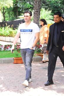 The name & profession of the mystery girl in Arbaaz Khan's life revealed! Spotted at lunch again!