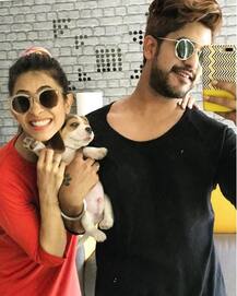 PICS: Kishwer Merchantt & Suyyash Rai celebrate their DOG Batuk's FIRST BIRTHDAY in a GRAND bash!