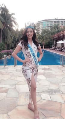 IN PICS: Miss World 2017 Manushi Chillar gives summer vibes in winter chills!