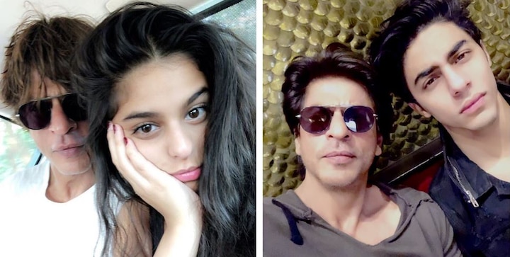 Exactly a month ago, the doting Dad and Bollywood superstar SRK had shared this heartmelting pictures with an even more adorable caption that read -