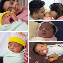 PICS: Pooja Sharma celebrates sixth-month birthday of baby girl Viyana!
