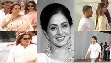 Sridevi's Funeral: Aishwarya Rai, Sushmita Sen, Esha Deol & other celebs at Celebration Sports Club to pay their last respect!