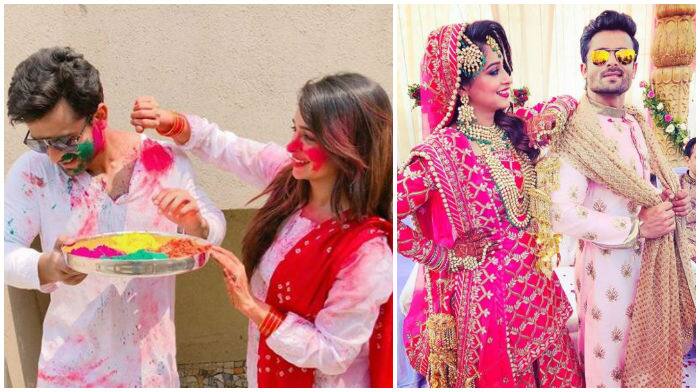 Shoaib Ibrahim-Dipika Kakar: Popular TV couple & 'Sasural Simar Ka' actors got married in a priavte 'nikaah' ceremony on 22nd February. Dipika posted this pic with the caption,