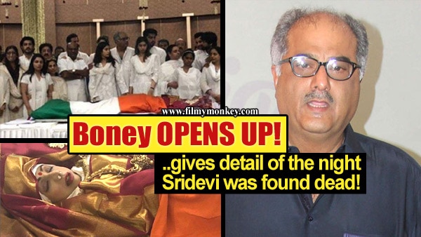 Boney Kapoor opens up first time about the night Sridevi drowned in the bathtub in her Dubai hotel room! Boney Kapoor opens up first time about the night Sridevi drowned in the bathtub in her Dubai hotel room!