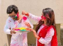 IN PICS: Newlywed TV couple Shoaib Ibrahim & Dipika Kakar visit Haji Ali Dargah post their FAIRY TALE wedding!