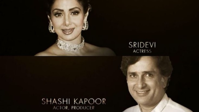 90th Academy Awards: Oscars 2018 pay tribute to Late Sridevi & Shashi Kapoor in the In memoriam montage section! 90th Academy Awards: Oscars 2018 pay tribute to Late Sridevi & Shashi Kapoor in the In memoriam montage section!