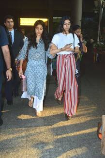 PICS: Janhvi Kapoor spotted outside the gym for the first time post her mom Sridevi's death!