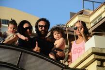 IN PICS: Kareena Kapoor's baby Taimur Ali Khan spotted outside his playschool with his curious eyes!