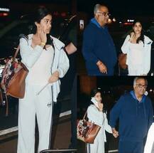 'Dhadak' PICS: Janhvi Kapoor spotted in New Market of Kolkata shooting for her debut film with Ishaan Khatter!