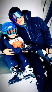 PICS: Cutie Abram Khan looked unhappy with cameras on his return from trip with Dad SRK at the airport!