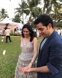 PICS: Shah Rukh Khan, Katrina Kaif & other Bollywood celebs at Mukesh Ambani's son Akash & Shloka Mehta's LAVISH ENGAGEMENT party!