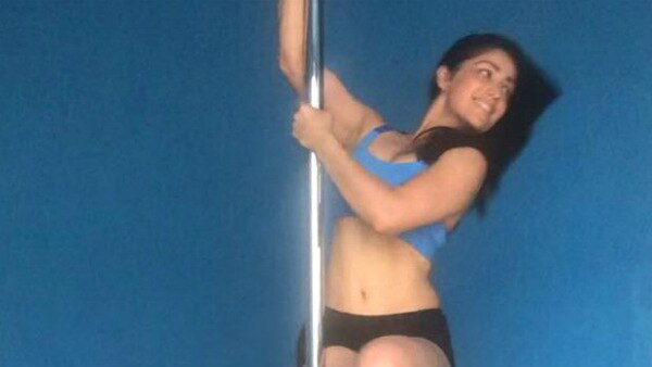 Yami Gautam takes up pole dancing for fitness! Yami Gautam takes up pole dancing for fitness!