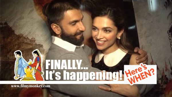 Deepika Padukone & Ranveer Singh to finally tie the knot this year-end between September & December 2018! Deepika Padukone & Ranveer Singh to finally tie the knot this year-end between September & December 2018!