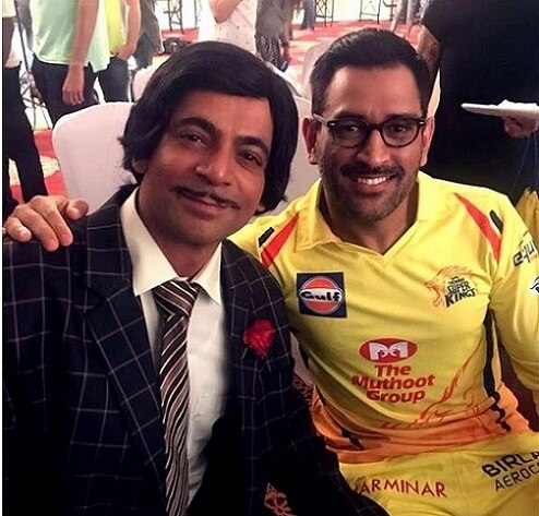 Dhan Dhana Dhan: Sunil Grover shoots promo of his new show with MS Dhoni Dhan Dhana Dhan: Sunil Grover shoots promo of his new show with MS Dhoni