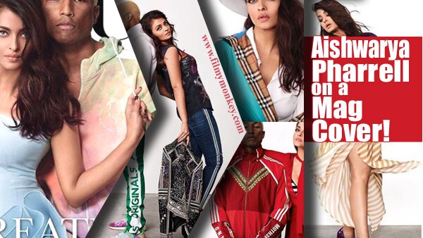 Aishwarya Rai Bachchan & Pharrell Williams grace mag cover; 7 stunning pics of the Global icons together! Aishwarya Rai Bachchan & Pharrell Williams grace mag cover; 7 stunning pics of the Global icons together!