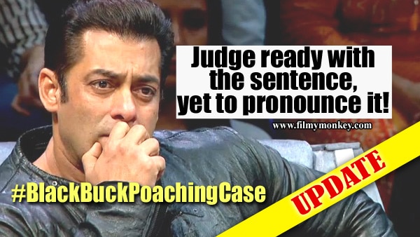 Black Buck Poaching Case UPDATE: Judge Khatri ready with sentence, sends for photocopy, yet to pronounce! Likely to happen before lunch! Black Buck Poaching Case UPDATE: Judge Khatri ready with sentence, sends for photocopy, yet to pronounce! Likely to happen before lunch!