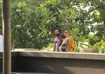 IN PICS: Saif Ali Khan spends time with wife Kareena & son Taimur post his acquittal in Blackbuck Poaching Case!