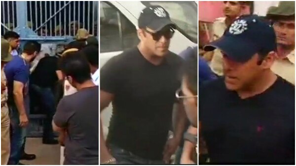 PICS & VIDEOS: Salman Khan walks out of Jail; leaves for Mumbai from Jodhpur Aiport! PICS & VIDEOS: Salman Khan walks out of Jail; leaves for Mumbai from Jodhpur Aiport!