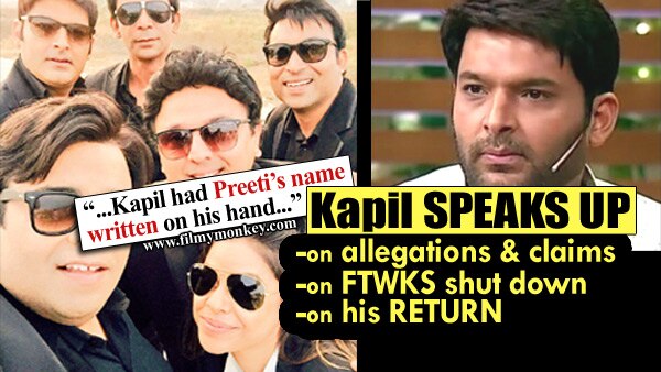 Kapil Sharma REACTS to allegations; SPEAKS on his return on TV & about girlfriend Ginni Chatrath! Kapil Sharma REACTS to allegations; SPEAKS on his return on TV & about girlfriend Ginni Chatrath!