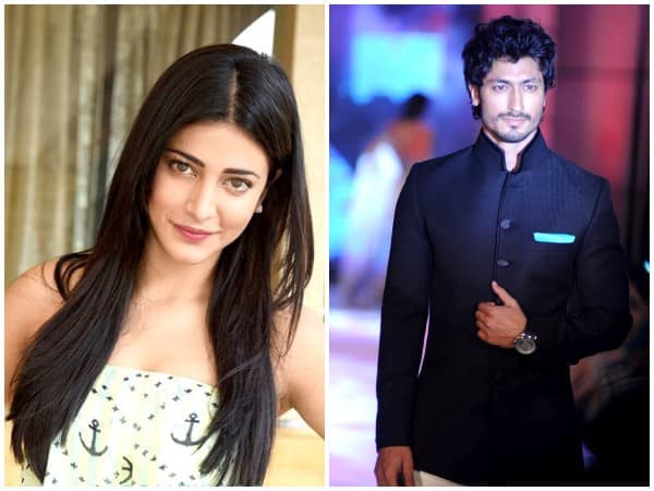 Shruti Hassan, Vidyut Jammwal begin shoot for next venture Shruti Hassan, Vidyut Jammwal begin shoot for next venture