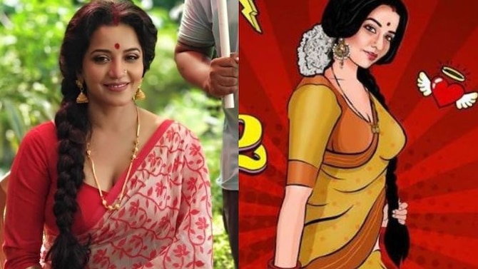 670px x 377px - OMG! Ex Bigg Boss contestant Monalisa compared to pornographic cartoon  character over her new show; Gets