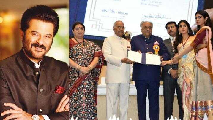 Uncle Anil Kapoor proud to see Janhvi, Khushi accept honour for Sridevi at the 65th National Film Award Uncle Anil Kapoor proud to see Janhvi, Khushi accept honour for Sridevi at the 65th National Film Award