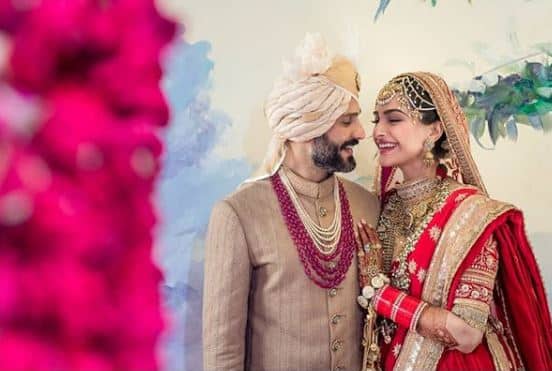 Bollywood's fashionista Sonam Kapoor & beau Anand Ahuja's finally tied the knot in a dreamy-wedding on 8th May in a grand affair. (Photo: Instagram)