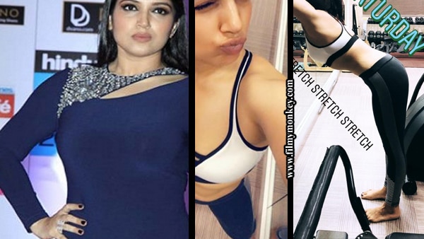 Bhoomi Pednekar flaunts her toned abs in latest workout gym pics-video which have fitness goals written all over! Bhoomi Pednekar flaunts her toned abs in latest workout gym pics-video which have fitness goals written all over!