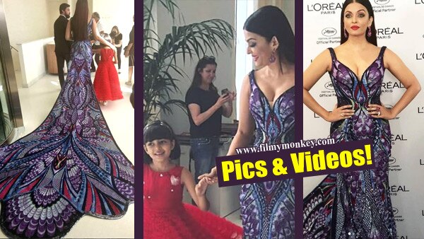 Cannes 2018: Aishwarya Rai Bachchan First Look for Red Carpet; Daughter Aaradhya joins too! Cannes 2018: Aishwarya Rai Bachchan First Look for Red Carpet; Daughter Aaradhya joins too!