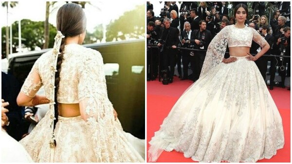 Cannes 2018: Newly-married Sonam Kapoor looks resplendent as she poses on the red-carpet! Cannes 2018: Newly-married Sonam Kapoor looks resplendent as she poses on the red-carpet!