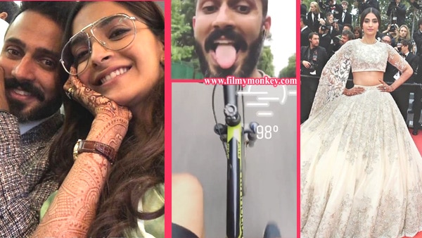 Sonam Kapoor rocking Cannes 2018, hubby Anand Ahuja REACTS! Also goes cycling in Delhi! Sonam Kapoor rocking Cannes 2018, hubby Anand Ahuja REACTS! Also goes cycling in Delhi!