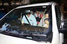PICS: Soha Ali Khan & daughter Inaya Naumi Kemmu make a spotting outside Saif Ali Khan's house!