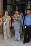 IN PICS: Hema Malini & family seek blessings at Iskcon Temple; Esha Deol's daughter Radhya look super-cute!