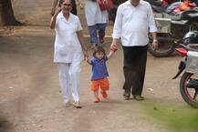 Taimur Ali Khan gets a new haircut, bids goodbye to his pony tail.. Cutie making us go Awww! again
