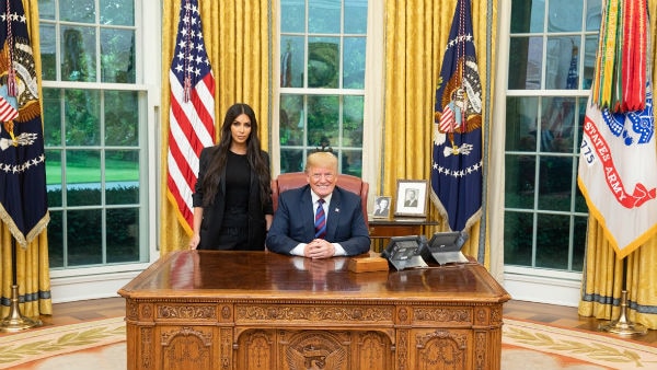 Kim Kardashian meets US President Donald Trump to discuss prison reform Kim Kardashian meets US President Donald Trump to discuss prison reform