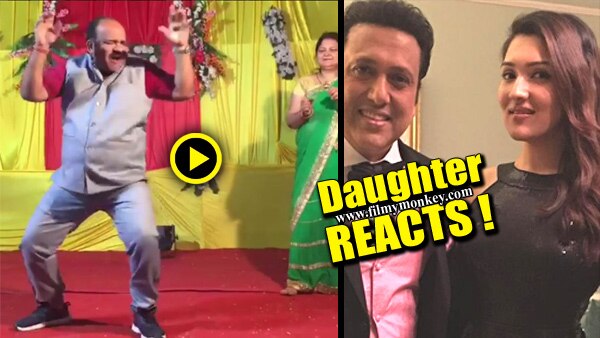 Govinda's daughter Tina also watches the viral fan-dancing video & here's how she REACTED! Govinda's daughter Tina also watches the viral fan-dancing video & here's how she REACTED!