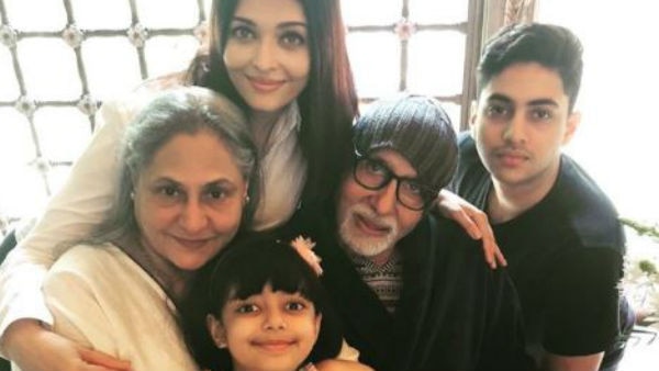 Here's how Aishwarya wished Jaya Bachchan, Big B on anniversary Here's how Aishwarya wished Jaya Bachchan, Big B on anniversary