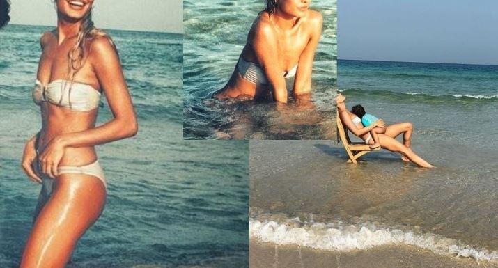 Bollywood's yummy-mummy shares a gorgeous pic with her baby from beach! Bollywood's yummy-mummy shares a gorgeous pic with her baby from beach!