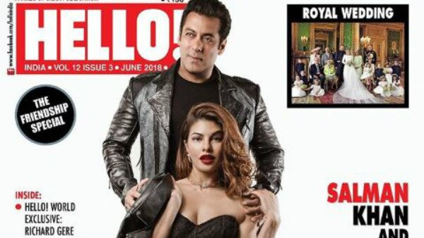 'Besties' Salman Khan, Jacqueline Fernandez strike a pose on mag cover! 'Besties' Salman Khan, Jacqueline Fernandez strike a pose on mag cover!