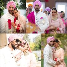 IN PICS: Newlyweds Neha Dhupia & Angad Bedi host DINNER PARTY; Karan Johar, Dia Mirza, Soha Ali Khan and others attend!