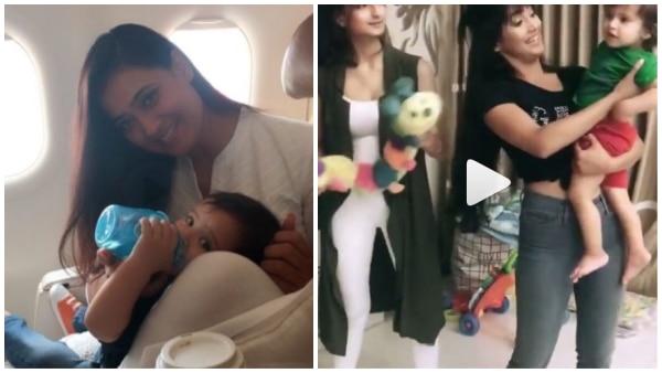 Shivangi Joshi dancing with Shweta Tiwari's son Reyansh is the CUTEST thing you'll see today! Shivangi Joshi dancing with Shweta Tiwari's son Reyansh is the CUTEST thing you'll see today!