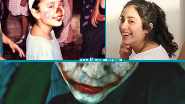 Janhvi Kapoor promotes 'Dhadak' comparing her UNSEEN childhood pic as Joker to H'wood character! See HOW? Janhvi Kapoor promotes 'Dhadak' comparing her UNSEEN childhood pic as Joker to H'wood character! See HOW?