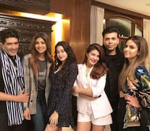 PHOTOS: Janhvi Kapoor, Karan Johar, Jacqueline & Shilpa Shetty PARTY HARD at Manish Malhotra’s house on Saturday night!