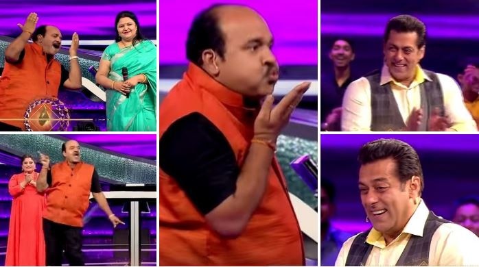 'Dancing Uncle' Sanjeev Shrivastava leaves 'Dus Ka Dum' host Salman Khan in splits with his killer moves! WATCH INSIDE 'Dancing Uncle' Sanjeev Shrivastava leaves 'Dus Ka Dum' host Salman Khan in splits with his killer moves! WATCH INSIDE