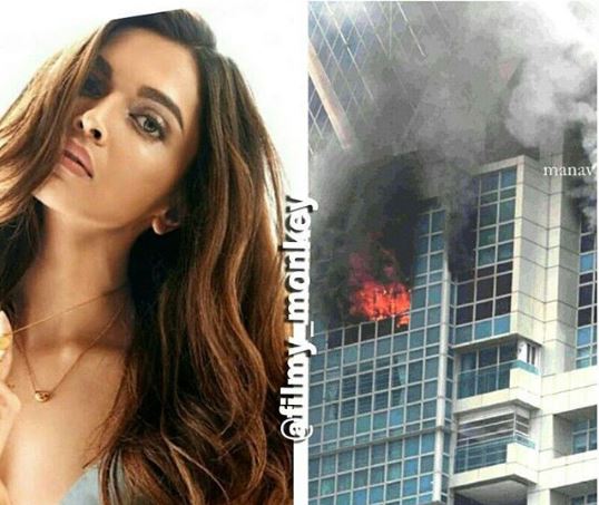 Mumbai Beau Monde Fire Deepika Padukone sends a message saying