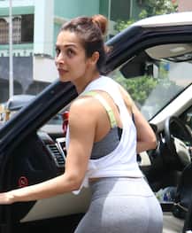 Malaika Arora flaunts her body CURVES as she gets snapped outside gym!