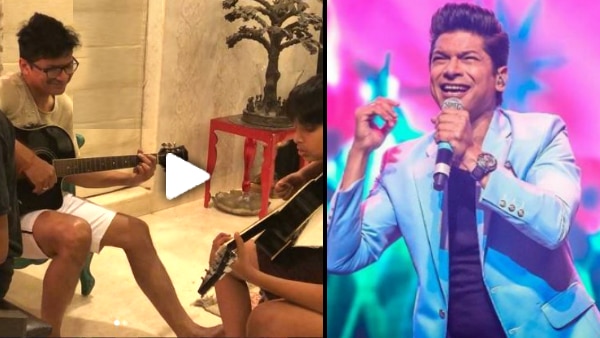 Singer Shaan teams up with his 13 yr old son for a song! Singer Shaan teams up with his 13 yr old son for a song!