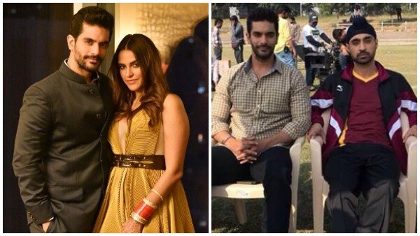 Neha Dhupia says it's AMAZING to see hubby Angad Bedi in Soorma Neha Dhupia says it's AMAZING to see hubby Angad Bedi in Soorma