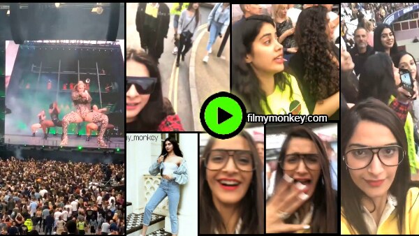 Kapoor-girls Sonam, Khushi, Janhvi, Rhea, Anshula GO CRAZY at Beyone-Jay Z's London concert! Kapoor-girls Sonam, Khushi, Janhvi, Rhea, Anshula GO CRAZY at Beyone-Jay Z's London concert!